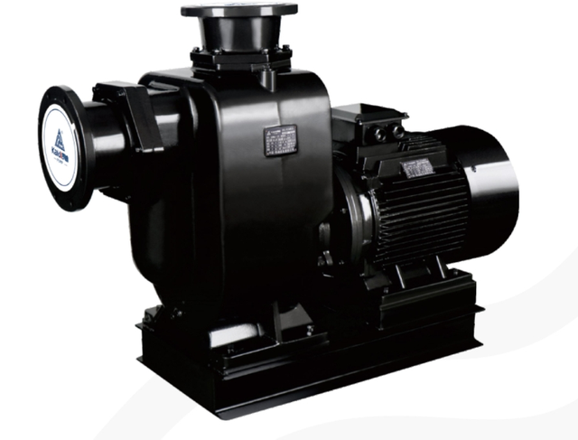 Self priming sewage centrifugal pump
