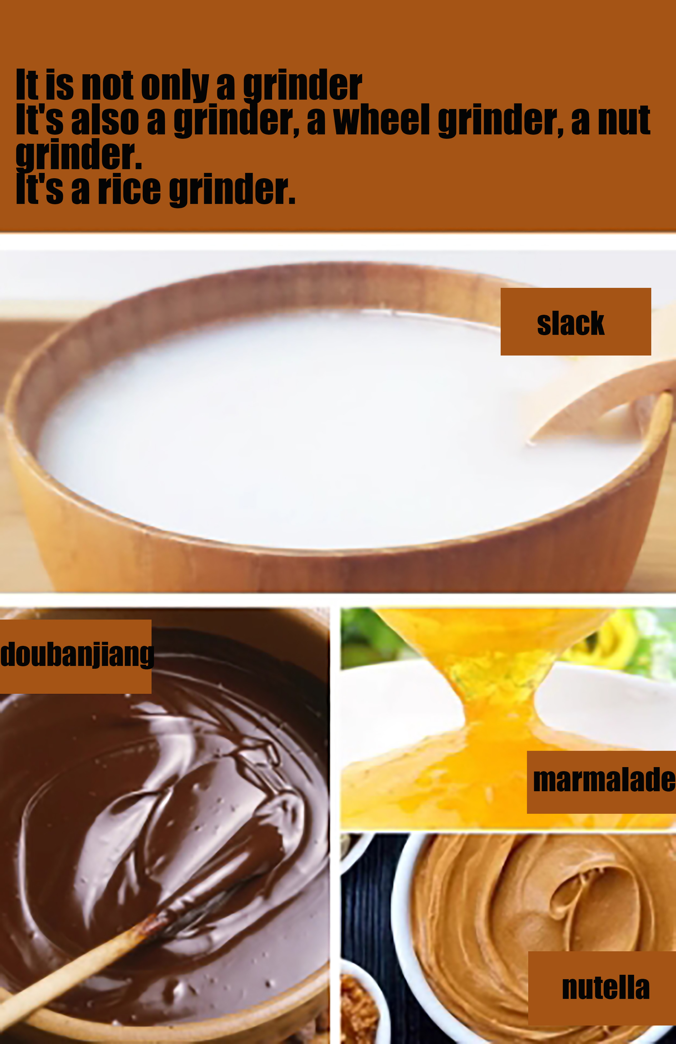 RICE MILK GRINDING MACHINE
