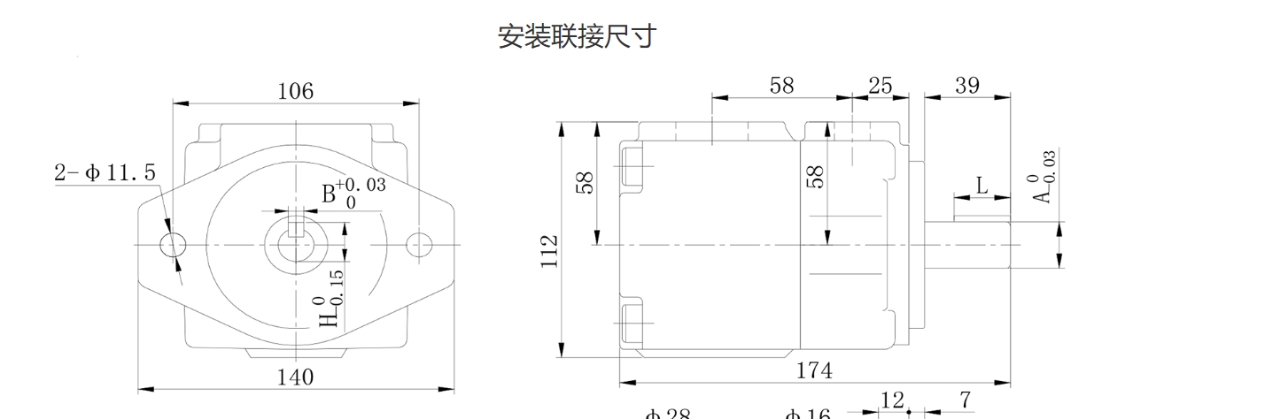 安装尺寸