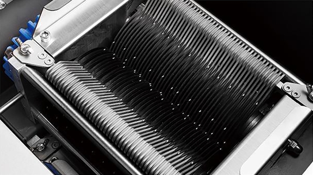 ALL STAINLESS STEEL MEAT SLICE CUTTER WITH DOUBLE BLADES