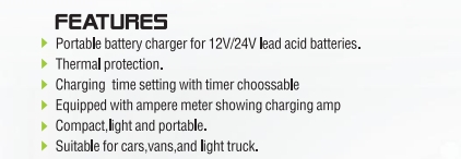 BATTERYCHARGER/STARTER