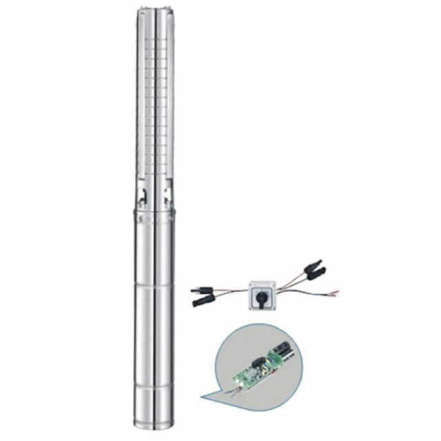 Built-n controller Brushless solar Pump with stainless steel