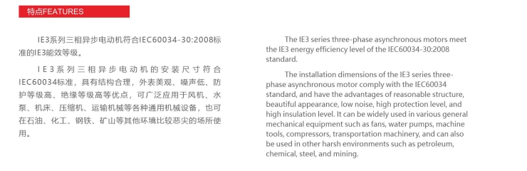 PREMIUM EFFICENCY THREE P PHASE ASYNCHRONOUS MOTOR