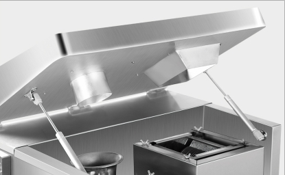 DOUBLE DISASSEMBLY MEAT GRINDER AND SLICER