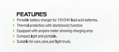 BATTERYCHARGER/STARTER