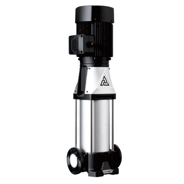 Vertical multistage pipeline pump