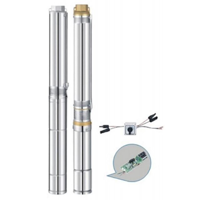 Built-n cotroller Brushless solar Pump with PlasticImpeller